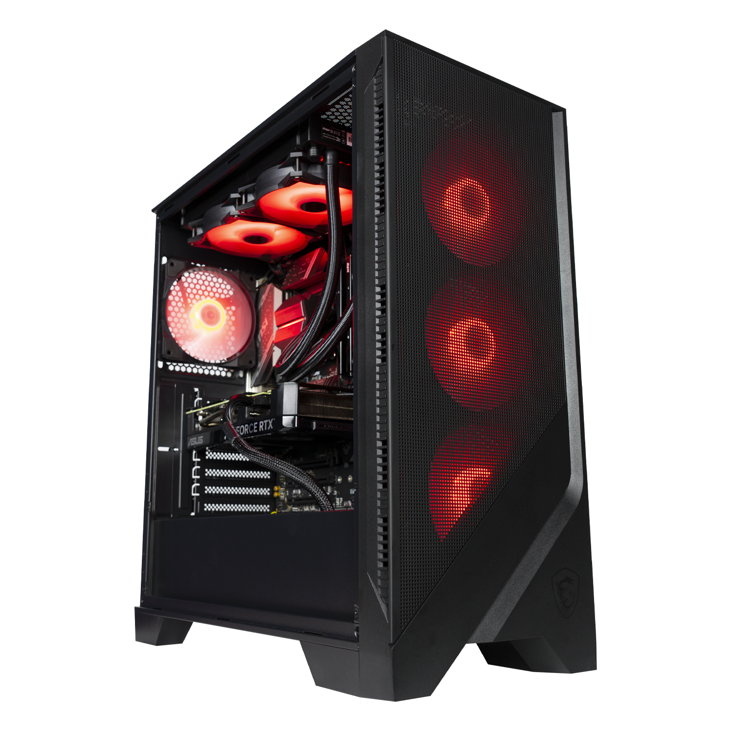 Pc gaming Ryzen 7 7800X3D, Rtx 4070 Ti SUPER 16Gb Ddr6 , Ram 32Gb Ddr5 6000Mhz, SSD NVMe 1000Gb, Dissipatore a Liquido 240mm, Windows 11 Pro