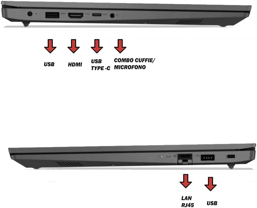 Lenovo , Pc portatile notebook , Intel i7 1165G7 , Display 15,6
