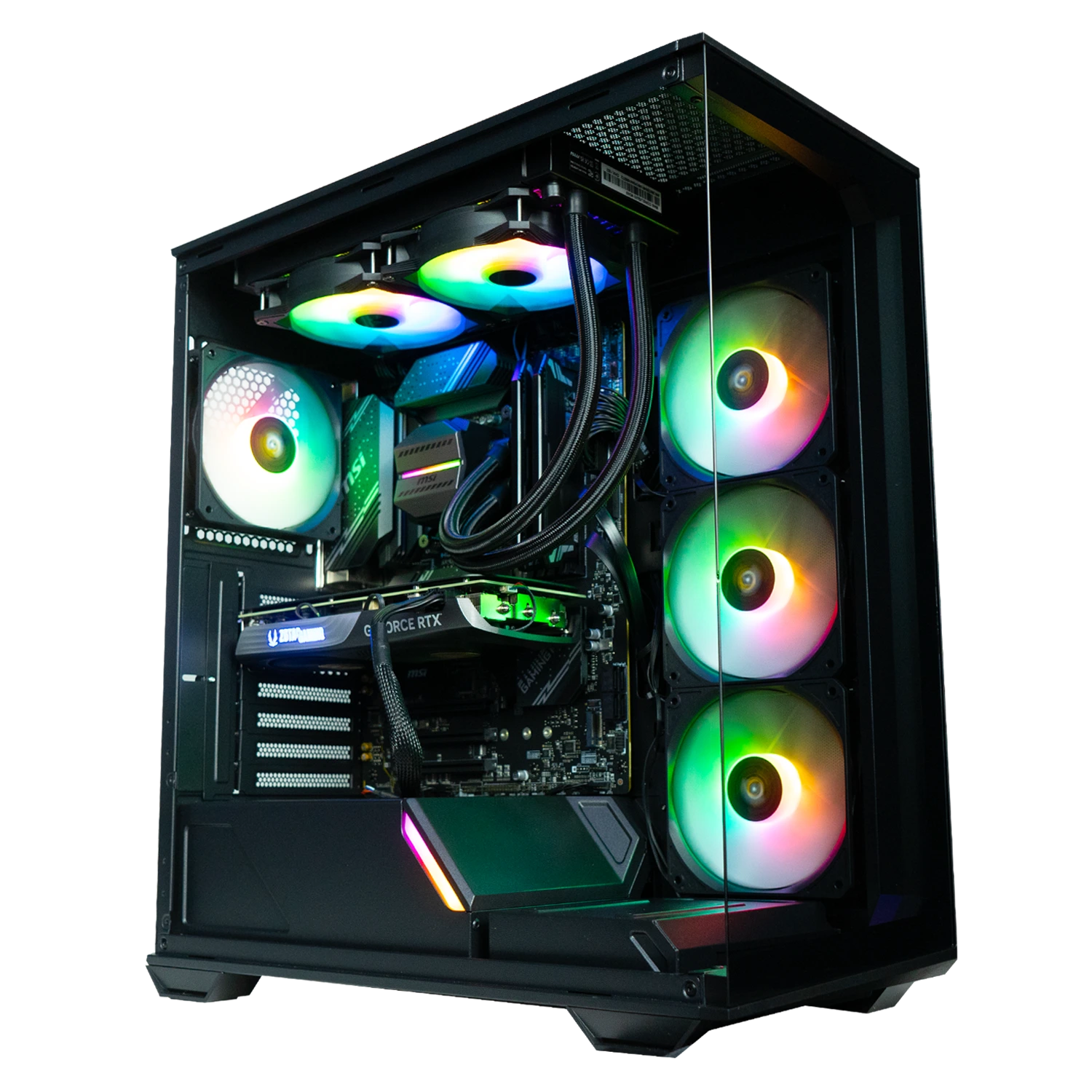 Pc gaming Intel i9 14900K, RTX 5080 16GB, Ram 32Gb 6000Mhz Ddr5, SSD NVMe 2000Gb, Dissipatore a Liquido 360mm, Windows 11 Pro -  BRILLIANCE I9458K