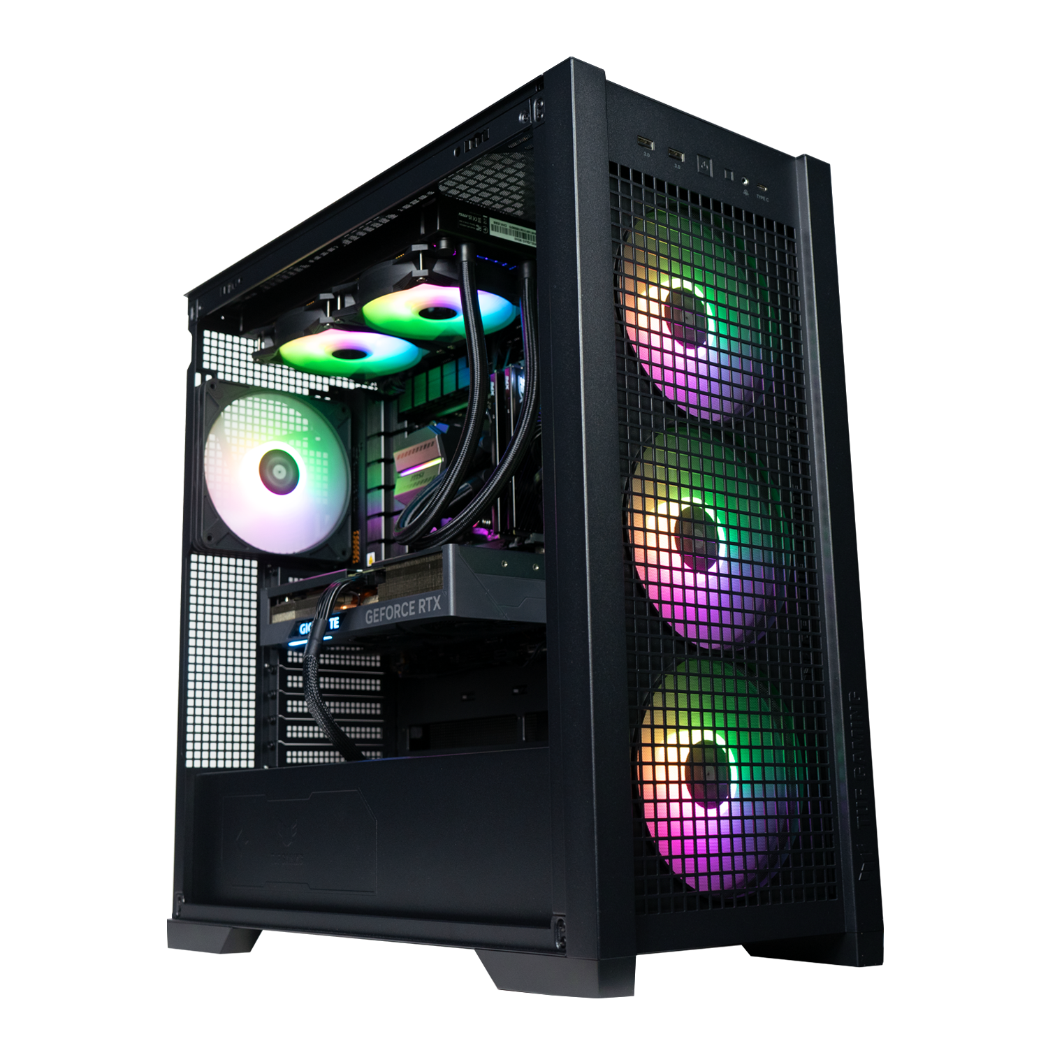 Pc gaming Intel i7 14700K, RX 7900XT 20GB, Ram 32Gb 6000Mhz Ddr5, SSD NVMe 2000Gb, Dissipatore a Liquido 240mm, Windows 11 Pro