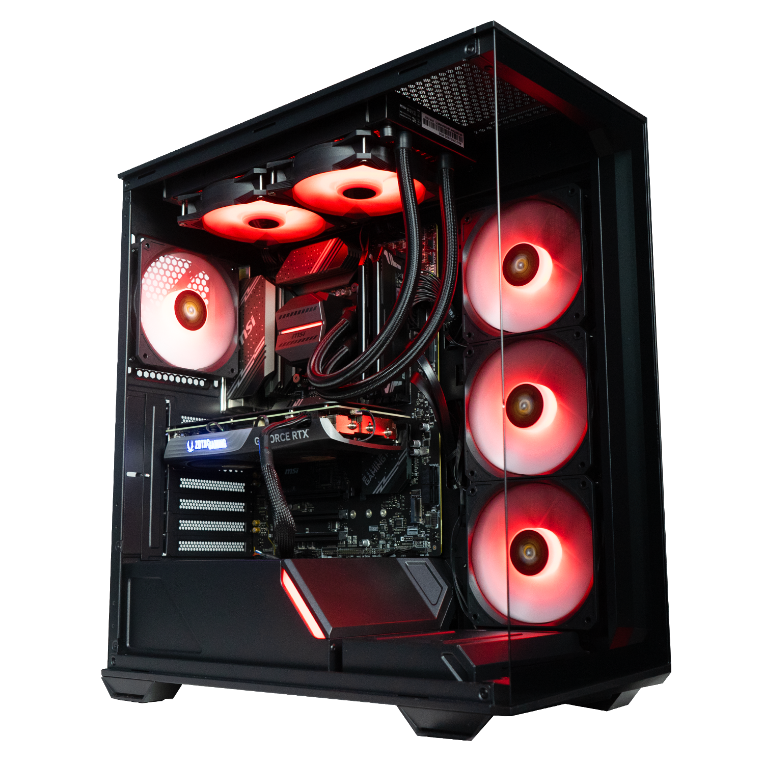 Pc gaming Ryzen 5 9600X, Rtx 4060 Ti 16Gb, Ram 32Gb 6000Mhz Ddr5, SSD NVMe 1000Gb, Dissipatore a Liquido 240mm, Windows 11 Pro